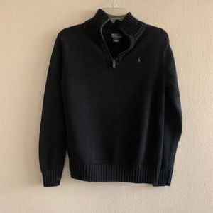 Polo by Ralph Lauren Black knit sweater